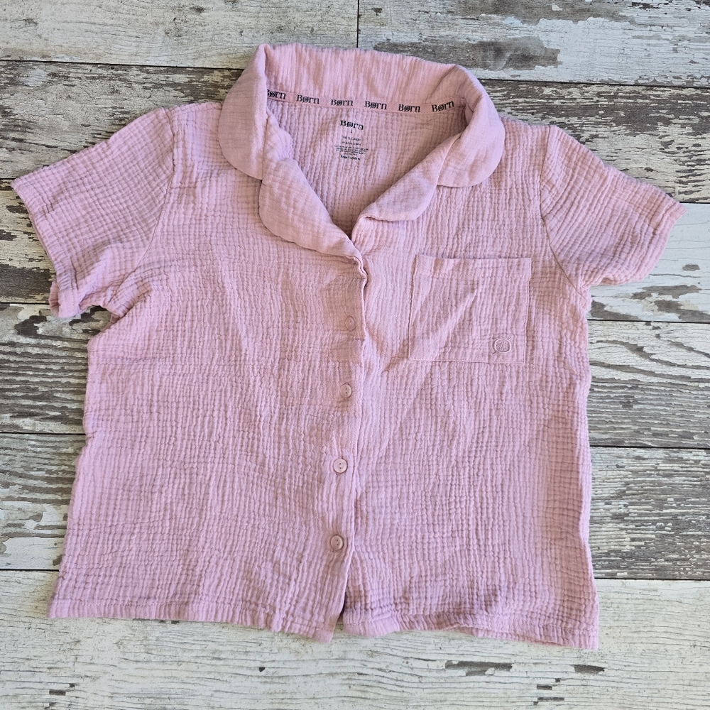 Women's BORN 2-Piece Pajama Set Size Large - Picture 2 of 10
